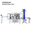 ZONESUN ZS-AFC883 Automatic Mineral Water Filling System 3 in 1 Bottle Liquid Beverage Bottle Rinsing Filling Capping Machine