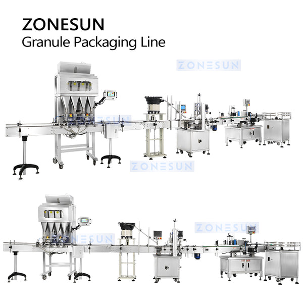 ZS-FAL180X10 Automatic Granule Particle Weighing Production Line