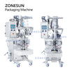 ZONESUN Automatic Paste Liquid Packaging Machine Ketchup Honey Stick Oil Vinegar Water Sachet Sealing Filling ZS-S100