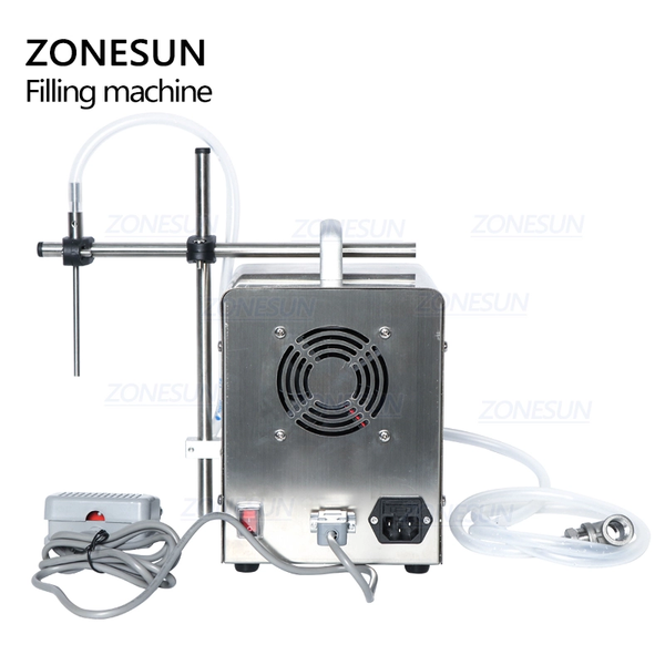 ZONESUN ZS-YTPP6001 Small scale Filler 0.01-9999ml blink eye drops Essential Oil Juice Liquid Filling Machine Peristaltic Pump