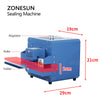 ZS-GLF1 Portable Bag Sealer Aluminum Foil Composite Plastic Film PE Paper Sealing Machine