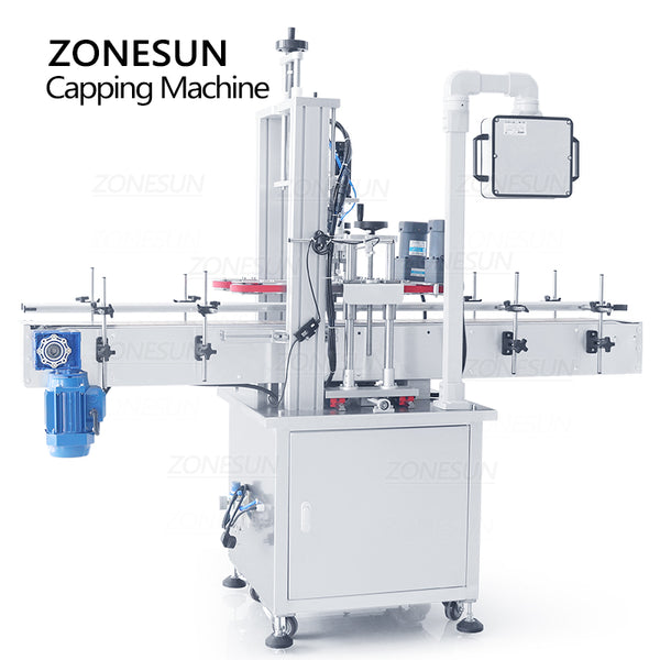 ZS-XG16F Automatic Linear Irregular Shampoo Pet Bottle Screw Capping Machine