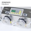 ZONEPACK ZS-PP532W Semi Automatic Peristaltic Pump Filling Machine Ink Essential Oil Perfume Water Bottle Filler