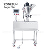 ZONESUN ZS-FM100P 0.1g-100g Semi auto Powder Particle Filling Machine Small Scale