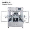 ZONESUN ZS-YTZL8A Automatic 8 Heads Vacuum Filling Machine Beer Essential Oil Perfume Liquid Spray Bottles with Dust Cover