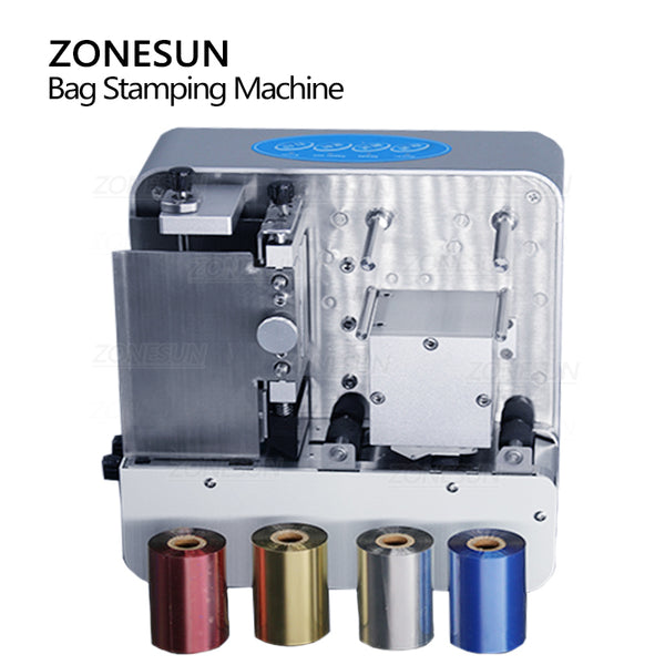 ZONESUN ZS-F550 Intelligent Automatic Tea Bag Hot Stamping Machine CDR AI PS Memory Function