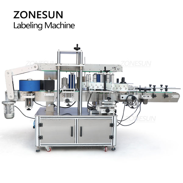 ZS-TB990 Automatic Round Square Bottles Single Double Side Labeling Machine