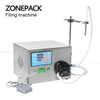 ZONEPACK ZS-YT80 Semi Automatic Small Perfume Oil Bottles Liquid Filling Machinery For Olive Oil Water