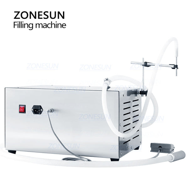 ZS-YTPPR1 Semi Automatic 10L Large Flow Glue Peristaltic Pump Liquid Filling Machine