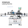 ZONESUN Automatic Wrap-around Round Bottle Labeling Machine ZS-TB200R