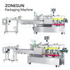 ZONESUN Automatic Cartoning Boxing Packaging Machine Cosmetic Bottle Tube ZS-MSZH50