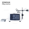 ZONESUN GFK280 Liquid Filling diaphragm pump Bottle Filler Digital Control for Wine Cosmetic Oil Beverage Lotion