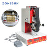 ZONESUN Rolling Ribbon Printer Electric Hot Thermal Printing Machine