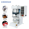 ZONEPACK ZY-819G Automatic Stamping Machines Leather Logo Sealing Machines Stamper High Speed Card Embossing Machine