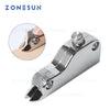 ZONEPACK Manual Multi-functional Adjustable Stainless Steel DIY Leather Craft Tool V-type Groover Trenching Machine