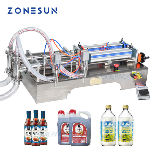 Double Heads Fully Pneumatic Gel Disinfectant Sprays Alcohol Liquid Filling