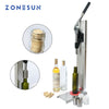 ZONEPACK Manual Stainless Steel Corkers Wine Corking Machine Capping Tool Brewed Wine Bottle Cork Press Inserting Machine