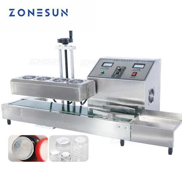 ZS-FK6000A 15-80mm Continuous Induction Aluminum Foil Sealing Machine