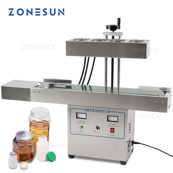 ZS-FK2100 Vertical Sealing Machine Electromagnetic Continuous Induction Aluminum Foil Sealing Machine Induction Automatic Sealer