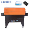 ZONESUN Heat Sealing Package Machine Automatic Shrink Wrapping Machine Plastic Packing Machine