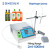 ZONEPACK Diaphragm Pump Semi-automatic Digital Control Filling machine