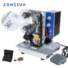 ZONESUN Semi-automatic Electric Hot Stamp Ribbon Code Printer HP-241B