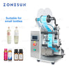 Round bottle labeling machine