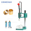 ZONESUN Perfume Glass Bottle Capping Machine Perfume Crimping Machine Perfume Collar Ring Pressing Machine