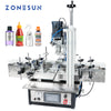 ZONEPACK ZS-XG1870 Pneumatic Vial Desktop Screw Automatic Capping Machines Glass Screw Perfume Pet Plastic Bottle