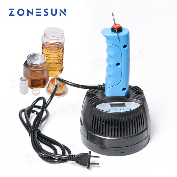 ZONEPACK 20-100mm Hand Held Electromagnetic Induction Sealer Aluminum Foil Sealing Machine