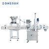 ZONEPACK Automatic Pump Spray Beverage Bottle Capping Machine with Vibratory Cap Feeder for Production Line