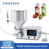 ZS-RXB1 Dual-use Flexible Impeller Pump Particulate Liquid Paste Filling Machine