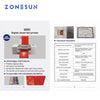 ZONESUN HOT STAMPING MACHINE