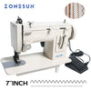 ZONEPACK 106-RP Household Sewing Machine Fur Leather Fell Clothes Thick Sewing Tool Thick Fabric Material Reverse ZIG ZAG Stitch