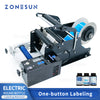 ZONESUN ZS-TB50SM Electric Semi automatic Round Bottle Labeling Machine