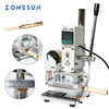 ZONESUN ZS-100 Dual Purpose Hot Foil Stamping Machine Leather Bronzing