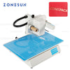 ZONEPACK Hot Stamping Machine Digital Sheet Printer Plateless Hot Foil Printer Plastic Leather Notebook Film Paper Without Stamp