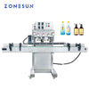 ZS-XG440B Fliptop Spray Twist Off Pneumatic Plastic Glass Bottle Vial Screw Capping Machine