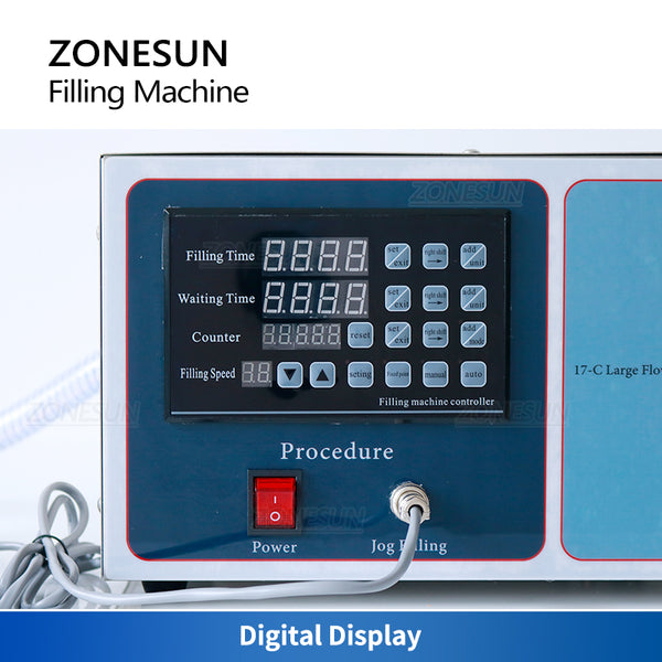 ZONESUN  Automatic Filling Machine Laundry Detergent Shampoo Oil Juice Water milk Liquid Bottle Filling Machine ZS-GFK17C