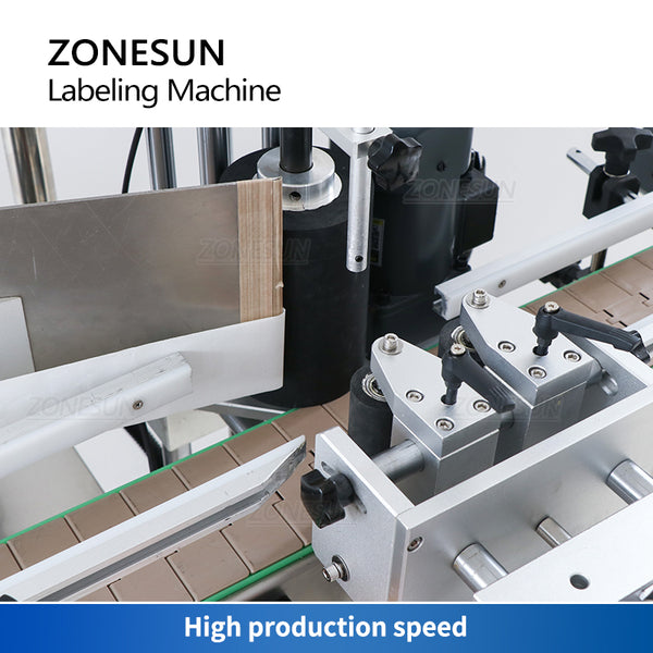 ZONESUN Automatic Labeling Machine Round Glass Plastic Bottle Jar Vial Production ZS-TB260S