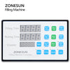 ZONESUN Magnetic Pump Automatic Liquid Filling Machine With Conveyor Belt ZS-DTMP1S