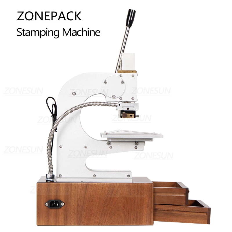 ZONEPACK Press Trainer Hot Foil Stamping Machine for Leather Wood Pape –  ZONESUN