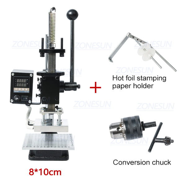 ZONESUN Multifunctional Press trainer hot foil stamping machine digital embossing machine - Group B