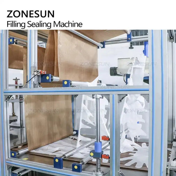 ZONESUN ZS-FHMS1GF Fully Automatic High Peed Hand And Foot Mask Filling Sealing Machine