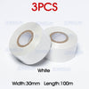 ZONEPACK 30mm*100m thermal ribbon date printing ribbon for DY-8, HP241B - 3 pcs White