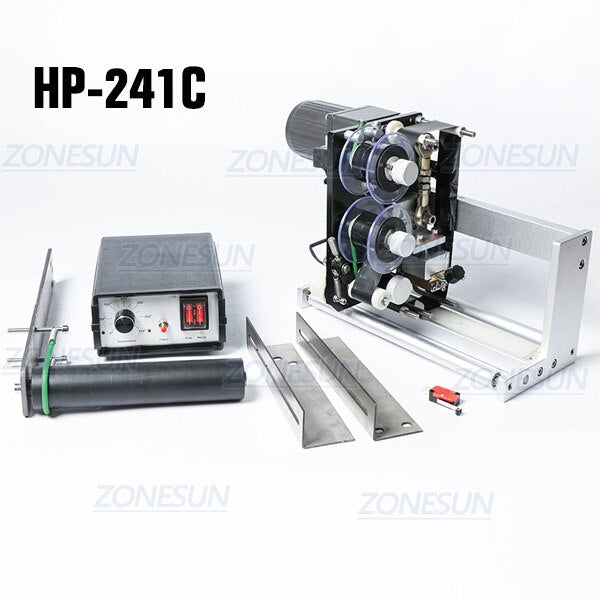 ZONESUN Expiry Date Ribbon Coding Label Printer Hot Ribbon Coder For LT-50 Labeling Machine - For LT-50