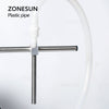 ZONESUN Filling Machine Part Plastic Pipe Nozzle 8mm 10mm For Peristaltic Pump Filling Filler