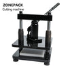 ZONEPACK leather Hydraulic manual die cutting machine photo paper PVC/EVA sheet mold cutter cutting die for DIY papercraft