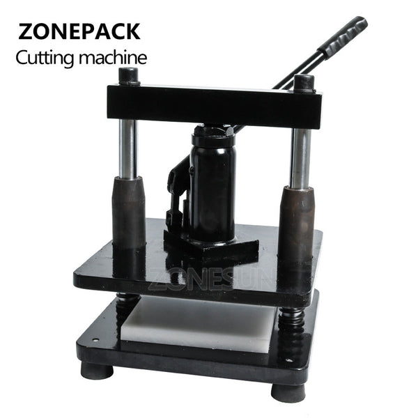 ZONEPACK leather Hydraulic manual die cutting machine photo paper PVC/EVA sheet mold cutter cutting die for DIY papercraft