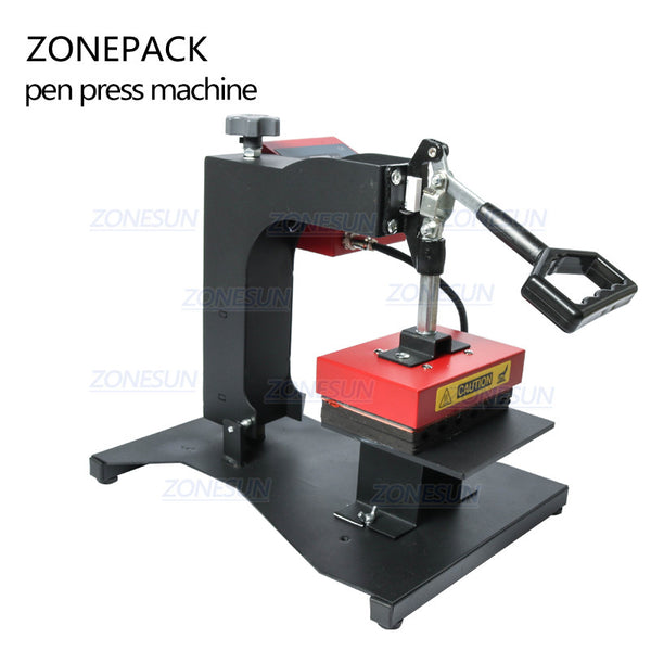 ZONEPACK Pen Heat Printing Machine Hot Transfer Printing Machine Press Machine For Plastic Ball Point Pen Logo Pressing Machine